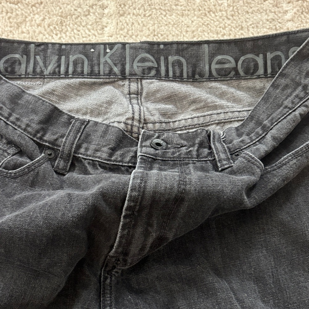 Calvin Klein Jeans Charcoal Denim - Picture 3 of 9
